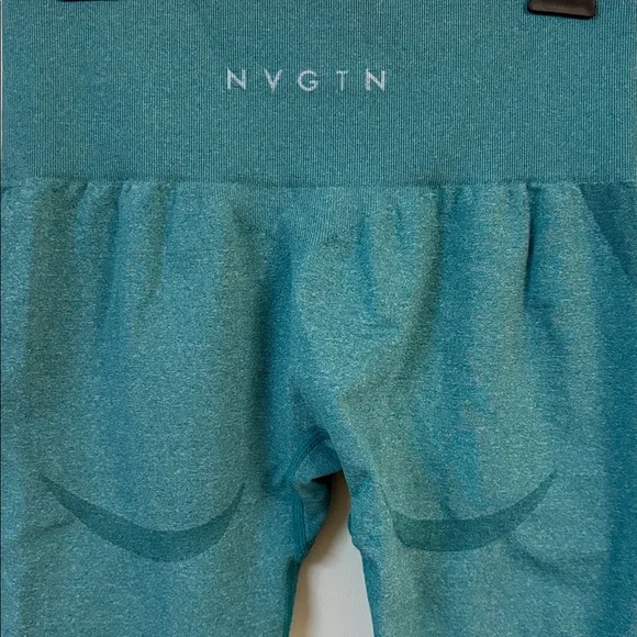 NVGTN Contour Seamless Leggings size M in Teal - Picture 6 of 6